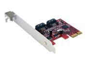 StarTech.com 2 Port SATA 6 Gbps PCI Express SATA Controller Card ...
