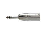 Hosa GXP 246 XLR Male to Balanced 1 4 Male Adapter