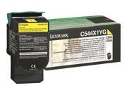 Lexmark Toner C544X1YG Yellow 4000 pg yield Lexmark Toner C544X1YG Yellow 4000 pg yield