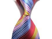 MR Man s Simple Stylish Classic Colorful Striped Necktie