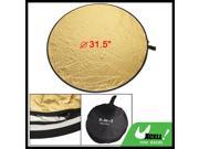 5 in 1 80cm Collapsible Multi Flash Round Reflector New