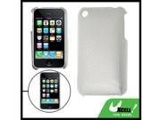 Silver Tone Plastic Back Shell for Apple iPhone 3G 3GS