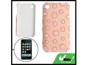 Hard Plastic Back Skin Cover Case Guard for iPhone 3G Pink