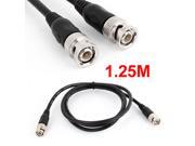 4Ft Long BNC Male to Male Coaxial Cable for TV Television