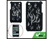 Carved Fire Style Hard Case Cover Skin for iPhone 3G