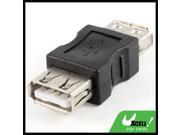 USB 2.0 Type A Female to Female F F Connector Adapter Black