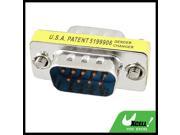 RS232 DB9 9 Pin Male to 9 Pin Male Adapter Converter