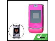 Mobile Phone Housing Case Cover for Motorola V3i Pink