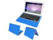 Unique Bargains Blue Full Body Wrap Protective Decal Skin Cover Screen Film for Macbook Pro 13