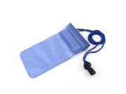 Water Resistant Shoulder Bag Pouch Blue for Phone MP3 MP4