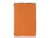 PU Leather Wake up Sleep Smart Flip Case Cover Orange for iPad Mini 1 2