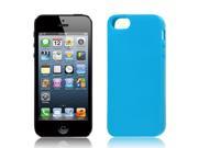 Sky Blue Soft Plastic Case Shell Protector for Apple iPhone 5 5S