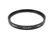 58mm Macro Close Up Lens Digital Filter 4 Black Clear for Camcorder