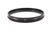Six 6 Point Line 6PT 6X Star Filter Lens Black 58mm for DSLR Camcorder