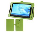 Unique Bargains Green Faux Leather Flip Folio Stand Case Cover for ASUS FonePad 7 ME372CG