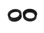 2 Pcs Collapsible 3 Stage 77mm Screw In Soft Rubber Lens Hood for Camera