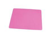 23cm x 19cm Silicone Nonslip Pink Mouse Pad Mat for Laptop