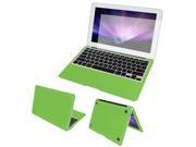 Green Body Wrap Protector Decal Skin Screen Guard Dust Plug for Macbook Air 15