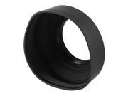Collapsible 3 Stage 62m Screw In Rubber Lens Hood for DSLR Digital Cameras