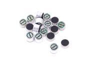 Round Shape MIC Capsule Electret Condenser Microphone 9.6mm x 4.6mm 18 Pcs