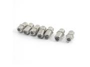7Pcs F Type Female to Female Coaxial Coax Barrel Coupler Adapter Connector