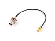 Unique Bargains SMA to BNC Threaded Female Head F F Connecting Port Extension Cable 7.5
