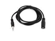 3.5mm Male to 3.5mm Female Audio Adapter Cable Cord 1.5M 5ft Long