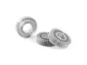 3 Pieces Round Shape 80mm OD 33mm ID 20mm Height LED Light Heatsinks Cooling Fin
