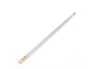TV Telescopic Antenna Remote Aerial Replacement 14.2 Length 3 Sections