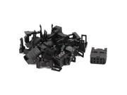 8 Pcs Black FC 6P 6Pin 2.54mm ISP 3 in 1 JTAG Socket Connectors for Ribbon Cable