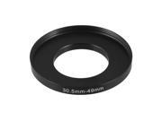 Camera Filter Lens 30.5mm 49mm Step Up Ring Adapter Black