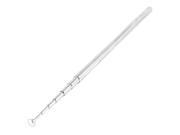 Replaceable 7 Sections Telescoping Antenna Silver Tone for AM Radio TV