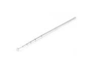 Auto Car 13.5cm 63cm Extended Rod 6 Sections Telescopic Antenna Aerial