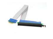 PCI E PCIe Express 1X Male to 16X Female Riser Card Extender Cable 30cm Long