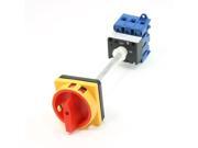 AC600V 63A On OFF 6 Screw Terminals Rotary Changeover Switch GLD11 63A