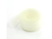 22mm Dia Clear White Polyolefin Heat Shrinkable Tube 4M 13.1Ft