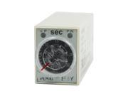 220VAC DPDT Knob Control 30s Seconds Time Delay Relay H3Y 2 8 Pin