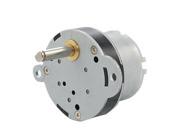 40mm DC 12V 4RPM High Torque Electric Gearbox Motor New