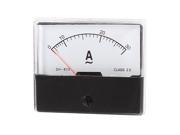 AC 30A Rectangular Panel Analog Meter Ammeter Amperemeter