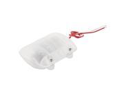 Clear White Case DC 12V 4100RPM Electric Micro Motor 2 Wire for Massage Machines