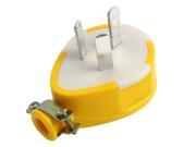 Dark Yellow Housing Power Adapter Plug Replacement 250V 13A AU Plug