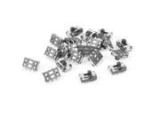 20 Pcs 7x4x2mm On Off On DPDT 2P2T 6 Pin Vertical Mini SMD SMT Slide Switch