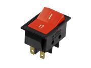 AC 6A 250V 10A 125V 4 Pin ON OFF 2 Position DPST Snap in Boat Rocker Switch