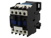 CJX2 1210 DIN Rail Mount AC Contactor 3 Pole One NO 220V Coil 12A