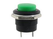 Green Momentary Normal Off On N O Car Boat Push Switch AC 125V 6A 250V 3A
