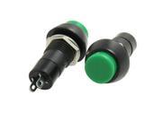20 pcs Green Momentary Dash OFF ON N O Push Button Switch AC 250V 3A