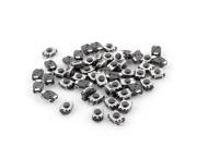 50 Pcs 4mm x 3mm 2 Pins Momentary SMD SMT Tactile Tact Push Button Switch