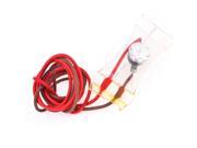 AC 230V 3A 2 Wired Lead 7C Refrigerator Defrost Thermostat Switch