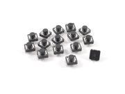 15 Pcs 11 x 11 x 3mm Momentary 4 Pins Tactile Tact Push Button Switch