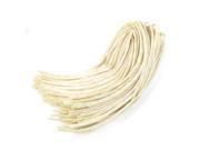 100 Pcs Fiberglass 6mm Insulating Sleeve Tube for Electrical Wire 34.6